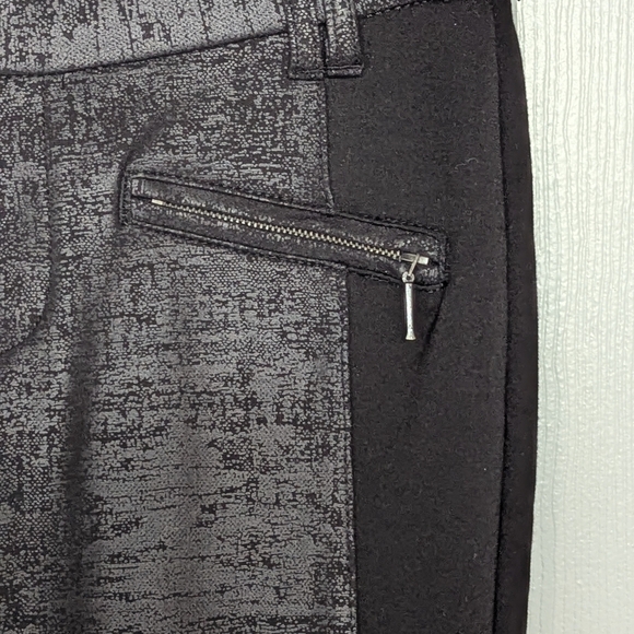 NWOT Suko Jeans Womens (Size 4) Elastic Waist w/Faux-Leather Panels Skinny Pants - Picture 2 of 16